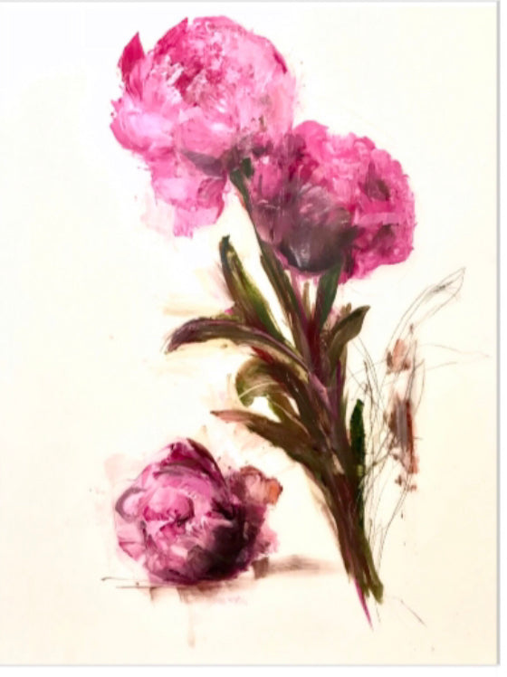 Oil on Mylar #11